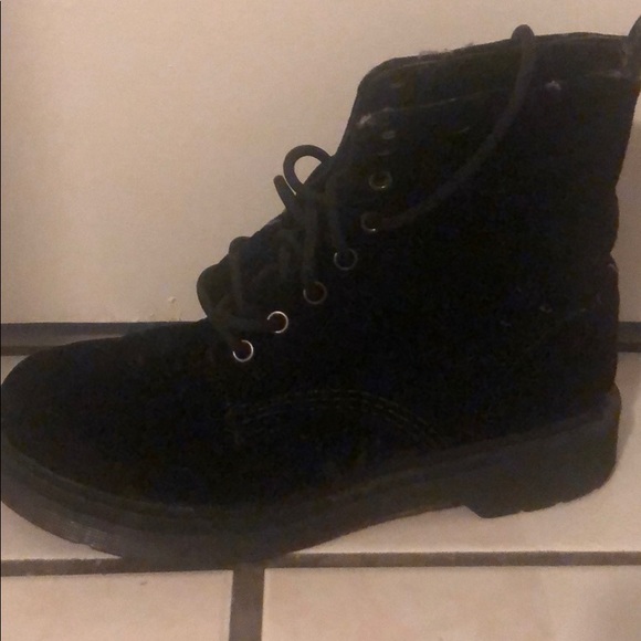black velvet doc martens